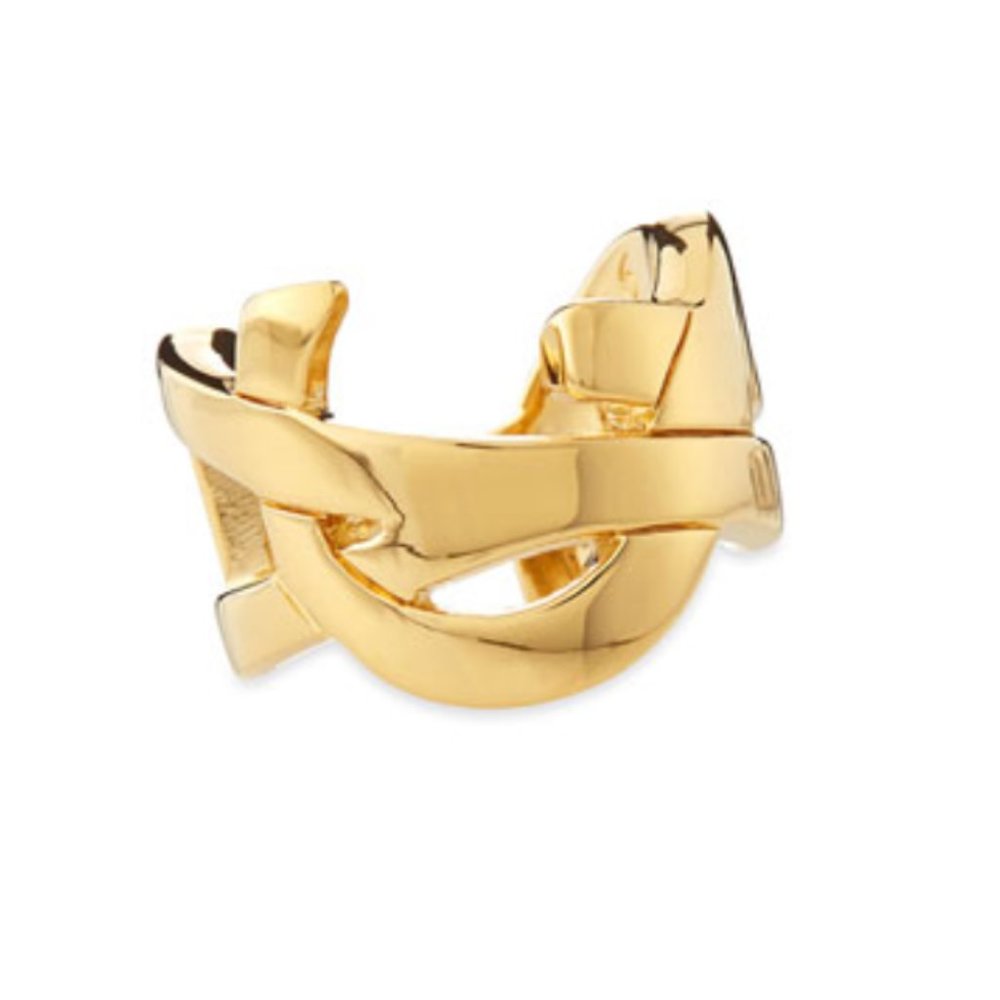 YVES SAINT LAURENT MONOGRAM RING - Picture 2 of 2